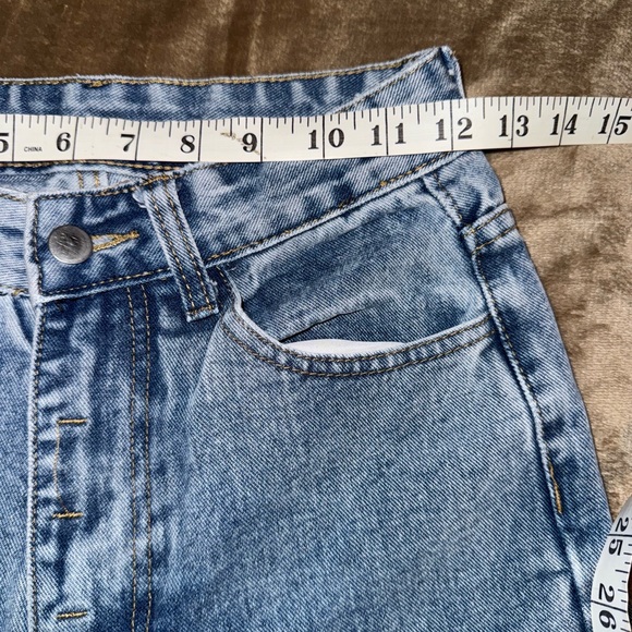 SHEIN Blue Flare & Wide Leg Jeans - Picture 2 of 6